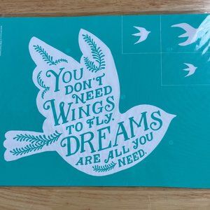 Chalk Couture Dreams - size B Transfer - NEW